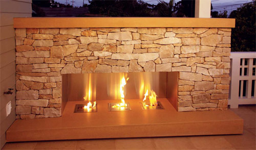 Warming Up To Fireplace Surrounds Concrete Decor