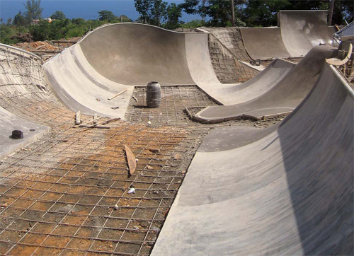 Skate Park Construction