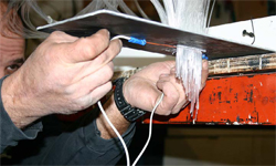 Let It Shine Installing Fiber Optic Light Effects Concrete Decor