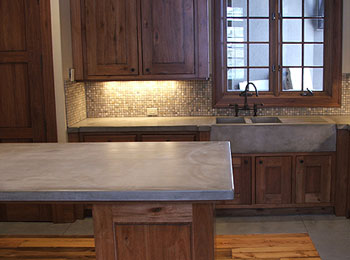 Concrete Countertops Reinforcement Aggregate Concrete Decor